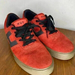 HUF Choice Classic Shoes Red Men's Size 11